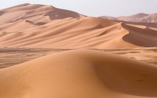 Картинка пустыня, африка, песок, холмы, дюны, ливия