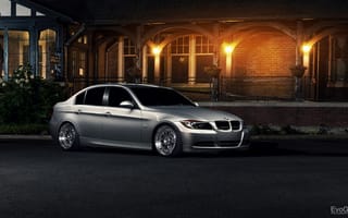 Обои BMW, 3 Series, Sedan, 335xi, E90, silvery