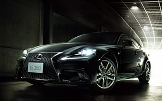 Картинка Lexus, IS 350, черный, авто, F-Sport, лексус, auto, walls