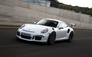 Обои Porsche, порше, 991, 911, 2015, GT3
