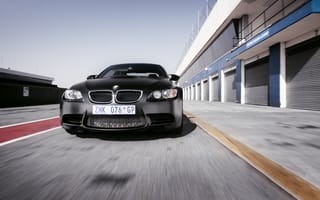 Картинка BMW, скорость, сoupе, еdition, доки, M3, черная