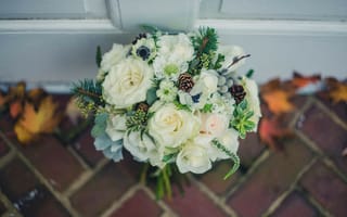 Картинка цветы, свадебный, букет