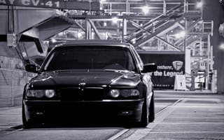 Картинка e38, BMW, семёрка, bumer, 7 series