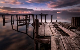Картинка pontile, Lago di Bolsena, Italia