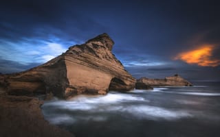 Картинка Capu Pertusatu, Corsica, Fire &amp; Water