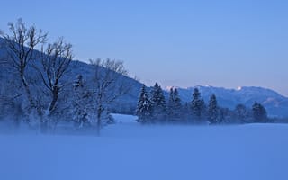 Картинка зима, пейзаж, природа