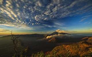 Картинка Индонезия, остров, вулкан, Бромо, Ява