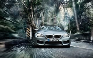 Картинка BMW, Gran Coupe, Скорость, M6, Динамика