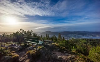 Обои Floyen mountain, Norway, Bergen