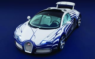 Картинка Bugatti, L Or Blanc, фарфор, Grand Sport, Veyron