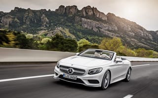 Картинка Mercedes-Benz, кабриолет, AMG, Cabriolet, мерседес, S-Class, A217