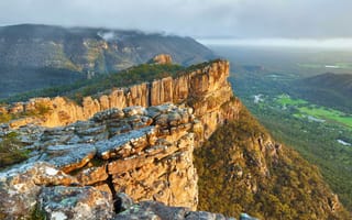 Картинка горы, скалы, Австралия, Виктория, долина, Grampians National Park
