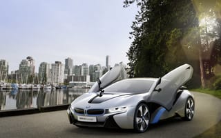 Картинка BMW, двери, i8Concept