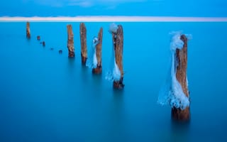 Картинка ice, Lake Michigan, frozen