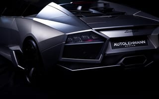 Картинка Lamborghini, Roadster, rear, ревентон, ламборджини, Reventon, родстер