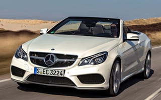 Картинка Mercedes-Benz, AMG, мерседес, Sports Package, белый, передок, E 400, Cabrio