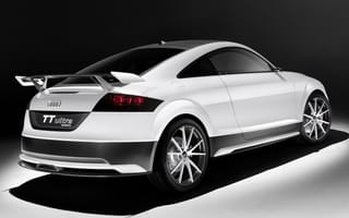 Картинка Audi, black, машина, ultra quattro, TT, ауди, Concept, white