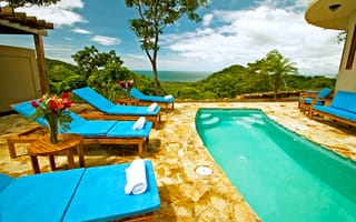 Картинка дом, Pool & Ocean View, relax, бассейн, отдых, Costa Rica, океан