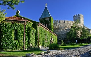 Картинка крепость, город, Belgrade, Сербия