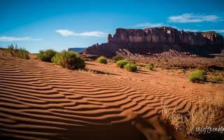 Картинка пустыня, каньон, природа, горы