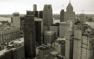 Картинка illinois, USA, мегаполис, Чикаго, высота, Chicago, небоскребы