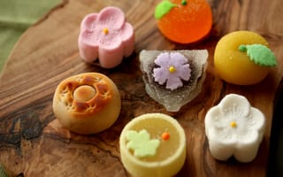 Картинка japanese sweets, wagashi, вагаси, сладости
