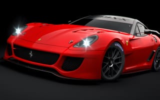 Картинка Ferrari, 599XX, рендер