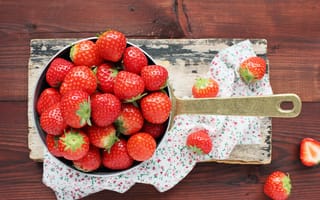 Картинка strawberry, ягоды, fresh berries, клубника