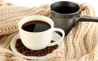 Обои чашка, coffee time, кофе