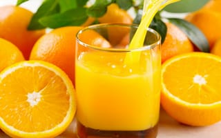 Картинка апельсины, апельсиновый сок, цитрус