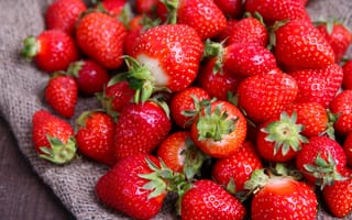 Картинка strawberry, клубника, fresh berries, ягоды