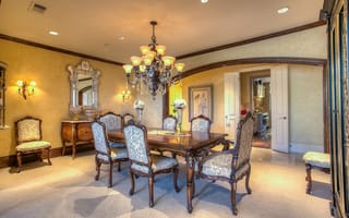 Картинка dallas, home, luxury, dining room, texas