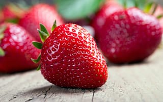 Обои strawberry, клубника, ягоды, fresh berries