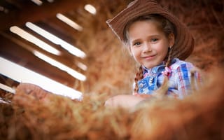 Картинка country kids, улыбка, country style, девочка