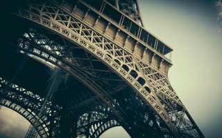 Картинка VSCO, vscocam, Франция, Эйфелева башня, красота, высота, preset, HD, vscofilm, архитектура, Париж, город