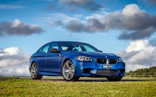 Картинка 2015, M5, F10, Sedan, BMW, бмв, синий