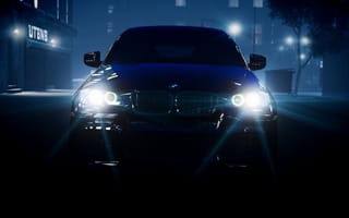 Картинка машина, туман, BMW x3, GTA 4
