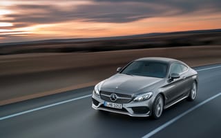 Картинка 2015, мерседес, AMG, Mercedes-Benz, Coupe, C-Klasse, C205