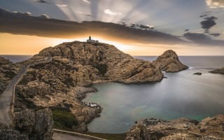 Картинка Rencontre avec Pierrot, Corsica, Lighthouse, Isula Rossa