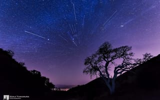 Картинка Kenji Yamamura, photographer, выдержка, ночь, звезды, горы