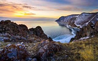 Картинка Байкал, природа, озеро