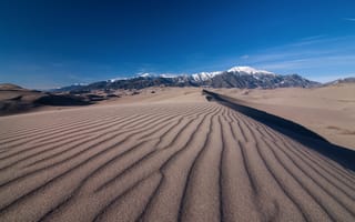 Картинка desert, dune, sand, mountain