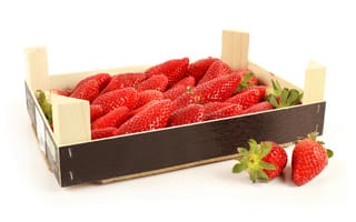Обои strawberry, fresh berries, ягоды, клубника