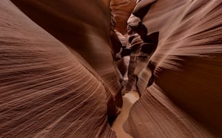 Картинка США, скалы, штат Аризона, текстура, каньон Антилопы