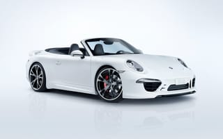 Обои 2012, Carrera S, TechArt, Porsche, 911, каррера, кабриолет, порше