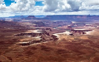 Картинка каньон, скалы, США, панорама природа