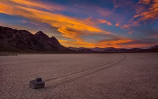 Картинка долина смерти, Калифорния, Death Valley, камень, пустыня