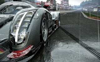 Обои Project Cars, Gaming, Audi, Car, Racing, Rain