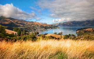 Картинка New Zealand, south island, Aotearoa, Akaroa, Новая Зеландия