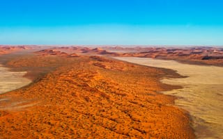 Картинка Африка, Намиб-Науклуфт, парк, Намибия, небо, песок, горизонт, Виндхук, пустыня, дюны